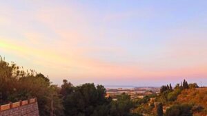 Vistas desde la terraza de Yoga y Arte Motril, Costa Tropical Andalucía